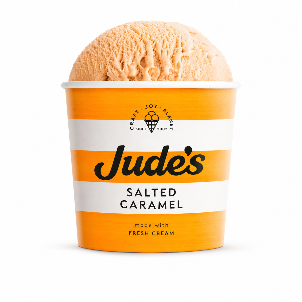 Jude's Salted Caramel Dairy Ice Cream 100ml