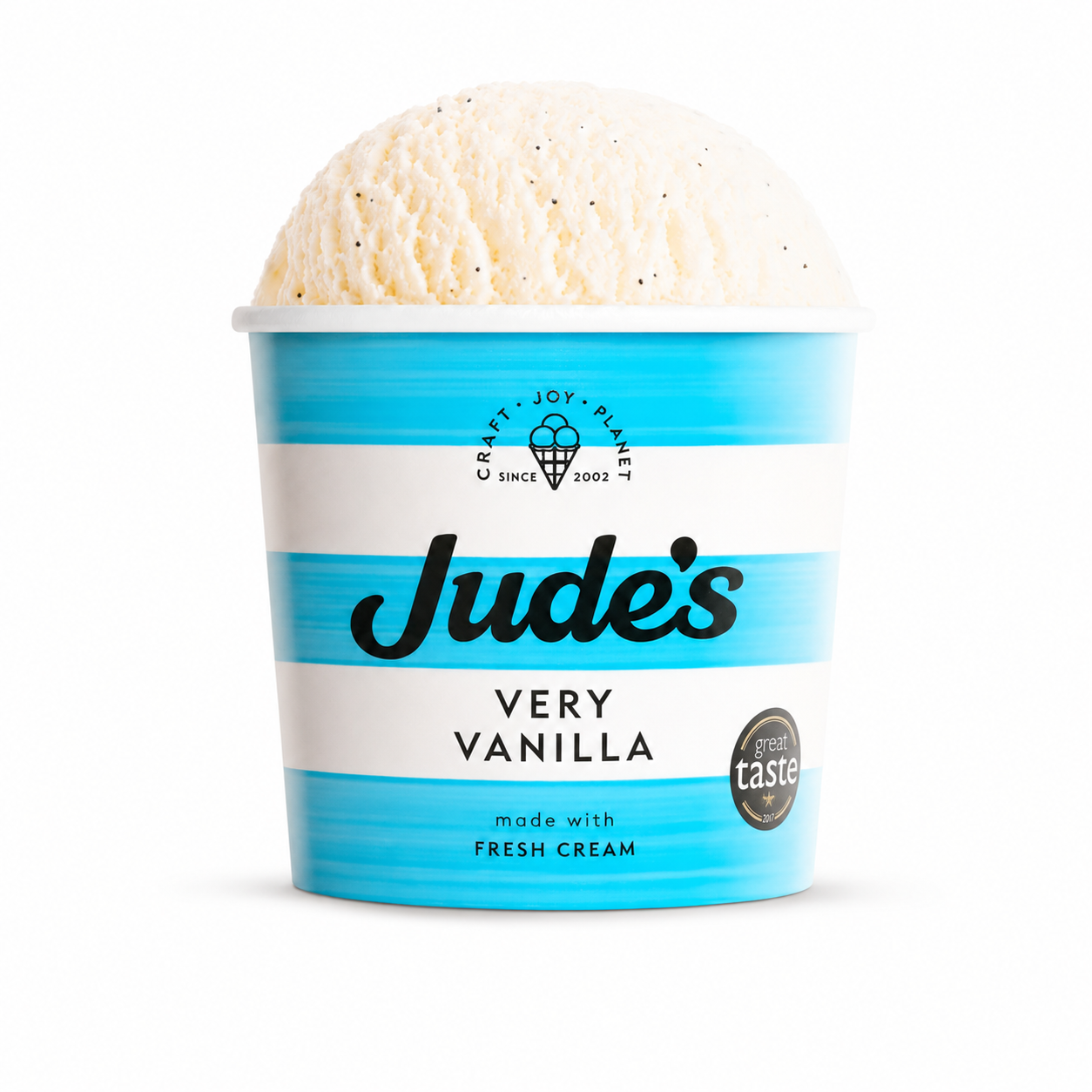 Jude's Very Vanilla Dairy Ice Cream 100ml