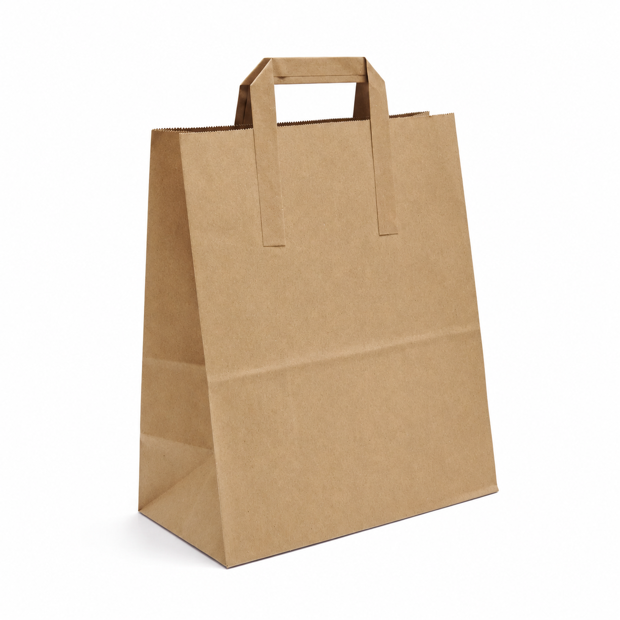 Large Kraft Bags With Handles- 250pk