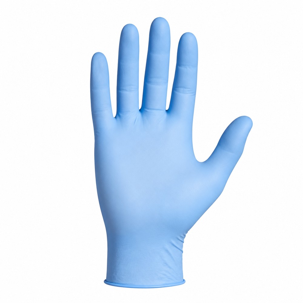 Blue Nitrile Gloves Medium (Powder-free)