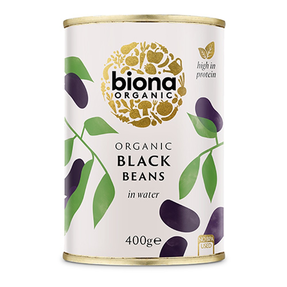 Biona Organic Black Beans 400g